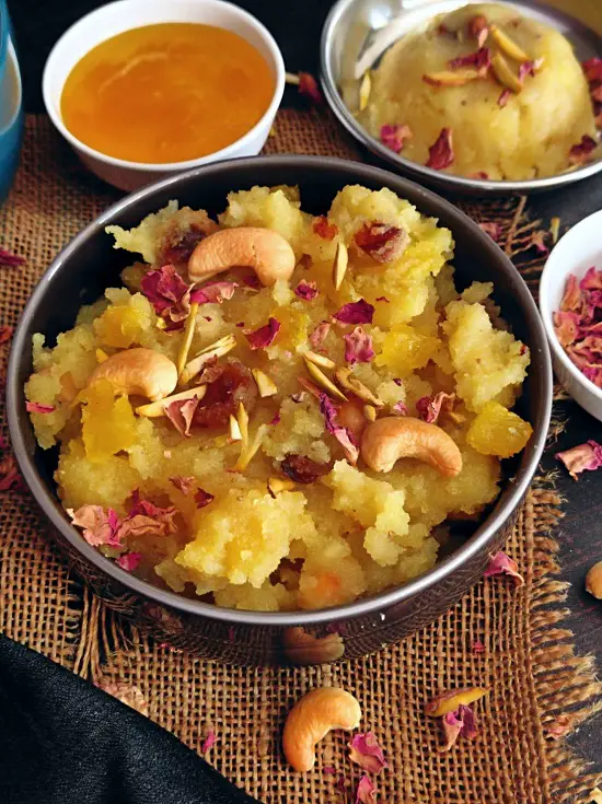 Pineapple Sheera With Pineapple Syrup | Pineapple Kesari | Pineapple Halwa Pineapple Sheera With Pineapple Syrup | Pineapple Kesari | Pineapple Halwa https://thespicycafe.com/wp-content/uploads/2023/03/112-pineapple-sheera-halwa-kesari-godacha-sheera-maharashtrian-goad-sheera-semolina-pudding-vegetarian-easy-quick-simple-no-onion-no-garlic-breakfast-snack-Indian-dessert-sweet-recipe.jpg https://thespicycafe.com/pineapple-sheera-using-pineapple-syrup/