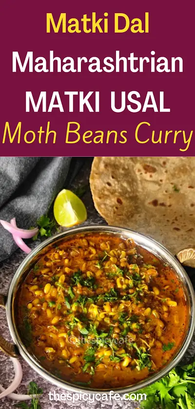 Matki Usal Recipe | मटकीची उसळ | Moth Beans Curry Matki Usal Recipe | मटकीची उसळ | Moth Beans Curry https://thespicycafe.com/wp-content/uploads/2023/12/1-matki-usal-matki-dal-moth-beans-curry-vegan-vegetarian-high-protein-easy-quick-simple-lunch-dinner-misal-pav-Maharashtrian-Indian-legume-healthy-nutritious-weightloss.png https://thespicycafe.com/matki-usal-recipe/
