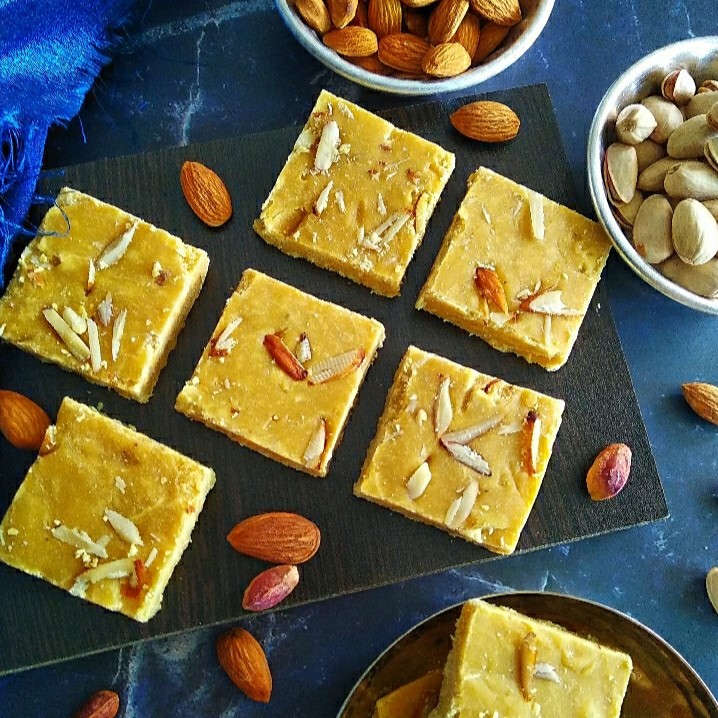 indian sweets besan burfi recipe glutenfree