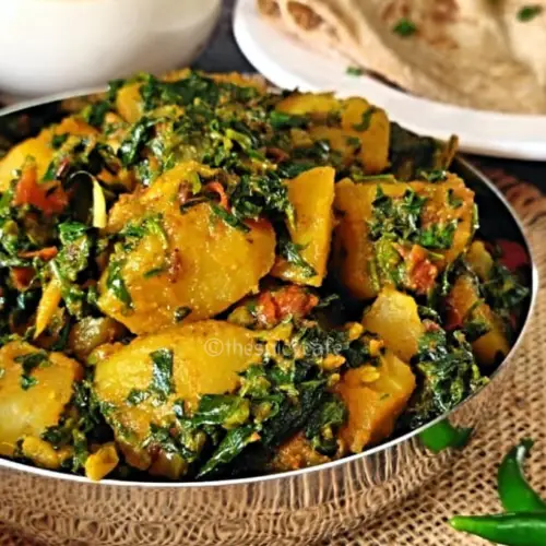 Aloo Methi Sabji | स्वादिष्ट आलू मेथी की सब्ज़ी | Fenugreek Potato Stir Fry Aloo Methi Sabji | स्वादिष्ट आलू मेथी की सब्ज़ी | Fenugreek Potato Stir Fry https://thespicycafe.com/wp-content/uploads/2021/12/1-aloo-methi-sabji-potato-fenugreek-stir-fry-lunch-dinner-breakfast-Indian-recipe-meals-vegan-vegetarian-healthy-nutritious-curry.png https://thespicycafe.com/aloo-methi-sabji-recipe/