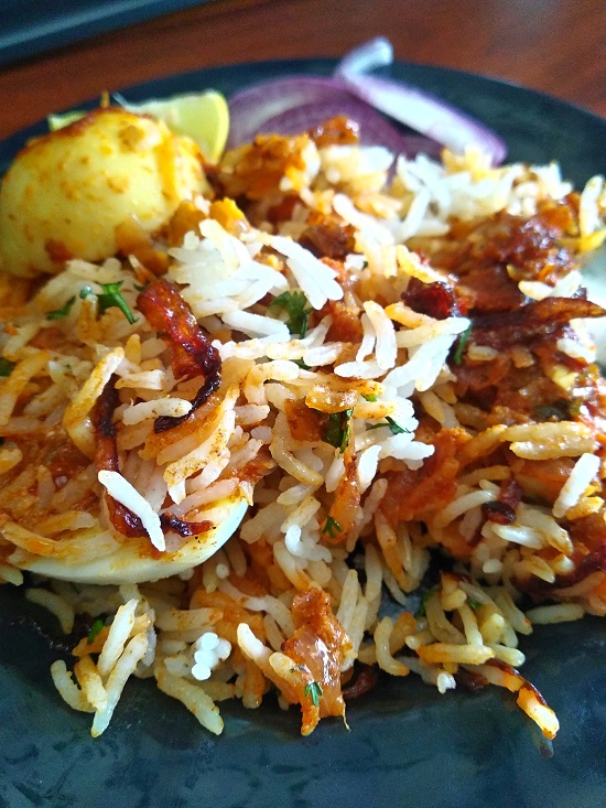 Egg Biryani | Anda Biryani (Simple Homestyle Recipe) Egg Biryani | Anda Biryani (Simple Homestyle Recipe) A delicious one-pot, protein-rich rice preparation made with long-grain basmati rice cooked in aromatic spices & eggs. https://thespicycafe.com/wp-content/uploads/2022/10/homestyle-egg-biryani-anda-biryani-easy-delicious-weekend-lunch-dinner-recipes-non-veg-food-recipes-Indian.jpg https://thespicycafe.com/egg-biryani/