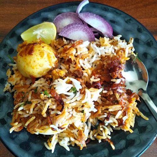 Egg Biryani | Anda Biryani (Simple Homestyle Recipe) Egg Biryani | Anda Biryani (Simple Homestyle Recipe) A delicious one-pot, protein-rich rice preparation made with long-grain basmati rice cooked in aromatic spices & eggs. https://thespicycafe.com/wp-content/uploads/2022/10/homestyle-egg-biryani-anda-biryani-easy-delicious-weekend-lunch-dinner-recipes-non-veg-food-recipes-Indian.jpg https://thespicycafe.com/egg-biryani/