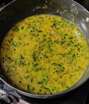 Methi Dal Recipe | Fenugreek Lentil Curry (Vegan) https://thespicycafe.com/wp-content/uploads/2022/12/METHI-DAL-1.jpg https://thespicycafe.com/methi-dal-recipe/