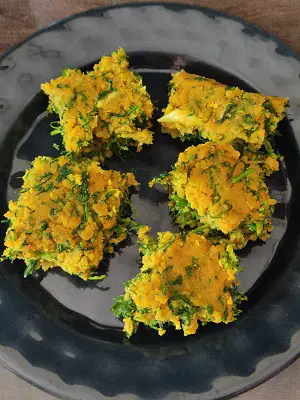 Easy Maharashtrian Kothimbir Vadi Without Steaming Easy Maharashtrian Kothimbir Vadi Without Steaming https://thespicycafe.com/wp-content/uploads/2023/01/kothimbir-vadi-maharashtrian-traditional-vegan-vegetarian-Indian-recipe.jpg https://thespicycafe.com/easy-maharashtrian-kothimbir-vadi-without-steaming/
