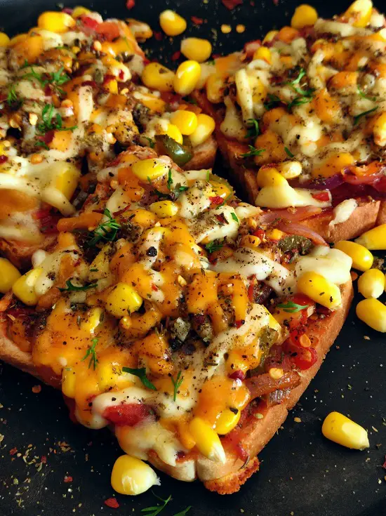 Bread Pizza On Tawa | Bread Pizza Without Oven | Pizza Toast Recipe https://thespicycafe.com/wp-content/uploads/2023/02/2-bread-pizza-on-pan-tawa-griddle-no-oven-pizza-recipe-Indian-vegetarian-party-kids-snack-quick-easy-simple-vegetable-pizza-street-style-1.jpg https://thespicycafe.com/category/breakfast-recipes/page/2/
