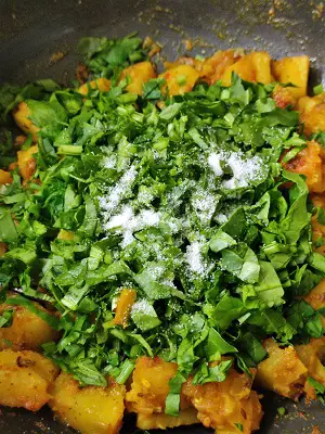 Aloo Palak Recipe| Potatoes Spinach Stir Fry | Aloo Palak Ki Sabzi Aloo Palak Recipe| Potatoes Spinach Stir Fry | Aloo Palak Ki Sabzi https://thespicycafe.com/wp-content/uploads/2023/05/16-aloo-palak-sabzi-vegan-spinach-potato-curry-restaurant-style-Indian-easy-quick-simple-lunch-dinner-green-leafy-glutenfree-beginner-recipe.jpg https://thespicycafe.com/aloo-palak-sabzi-recipe/