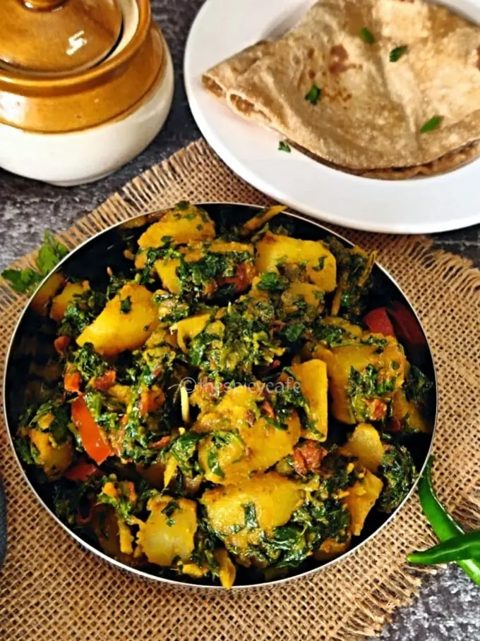 Aloo Methi Sabji | स्वादिष्ट आलू मेथी की सब्ज़ी | Fenugreek Potato Stir Fry Aloo Methi Sabji | स्वादिष्ट आलू मेथी की सब्ज़ी | Fenugreek Potato Stir Fry https://thespicycafe.com/wp-content/uploads/2021/12/1-aloo-methi-sabji-potato-fenugreek-stir-fry-lunch-dinner-breakfast-Indian-recipe-meals-vegan-vegetarian-healthy-nutritious-curry.png https://thespicycafe.com/aloo-methi-sabji-recipe/